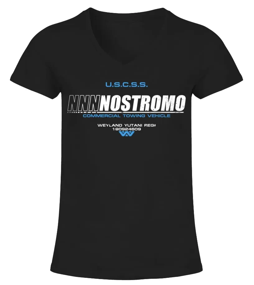 020. Alien BK Camiseta cuello pico Mujer