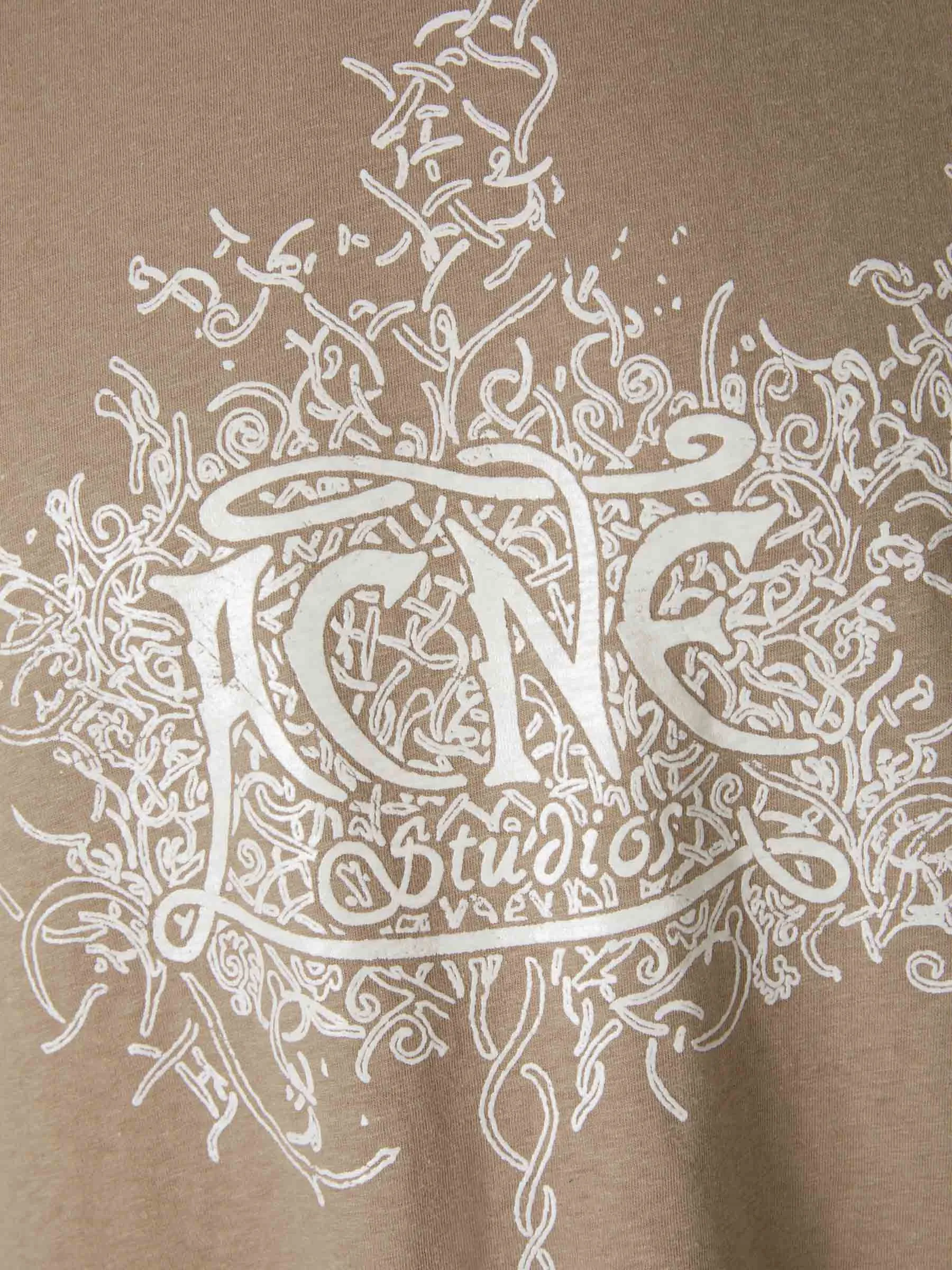 Acne Studios Camiseta Efecto Brillante