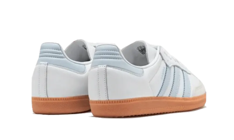 Adidas Samba OG White Halo Blue Gum