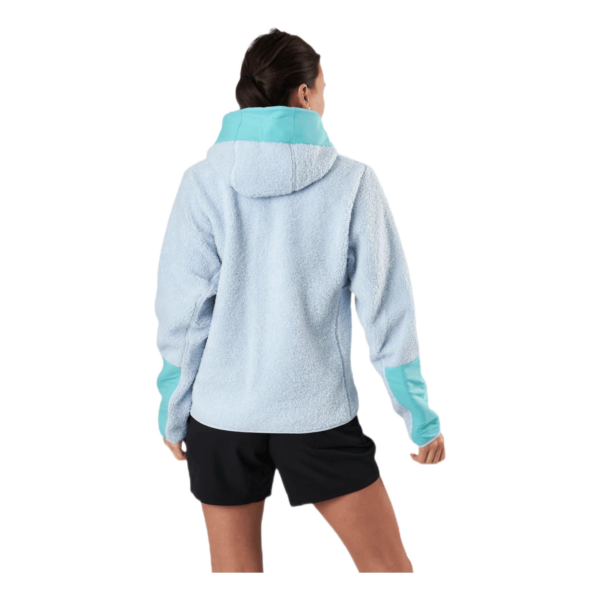 Adidas W Terrex Sherpa Fullzip Fleece Acid Mint / Halo Blue