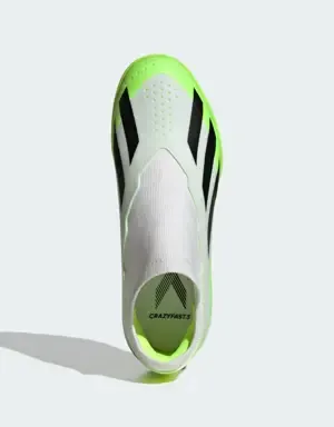 Adidas Zapatilla de fútbol X Crazyfast.3 Laceless moqueta