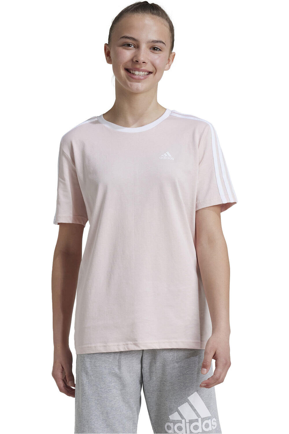 adidas 3 STRIPES Camiseta Manga Corta Niña