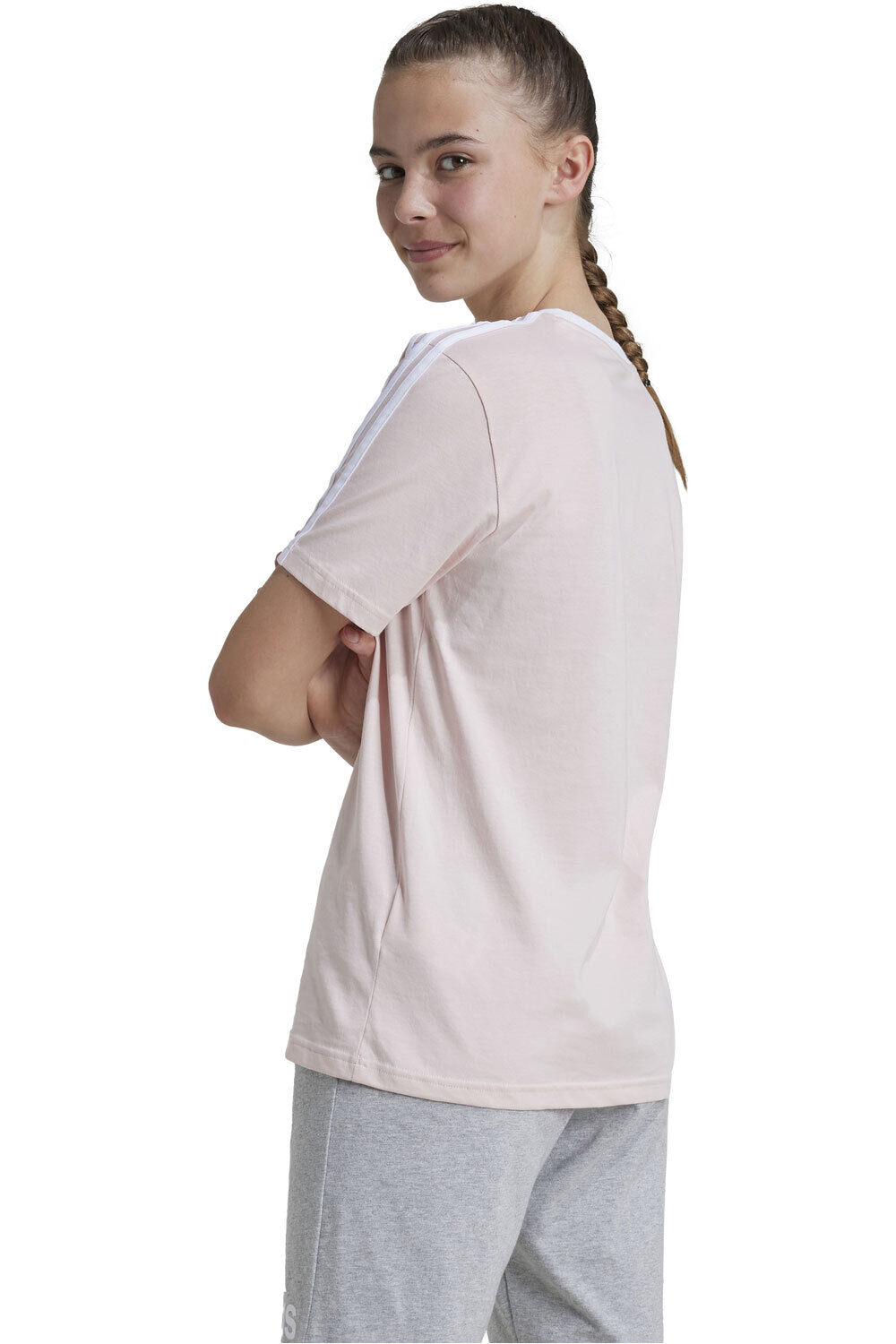 adidas 3 STRIPES Camiseta Manga Corta Niña