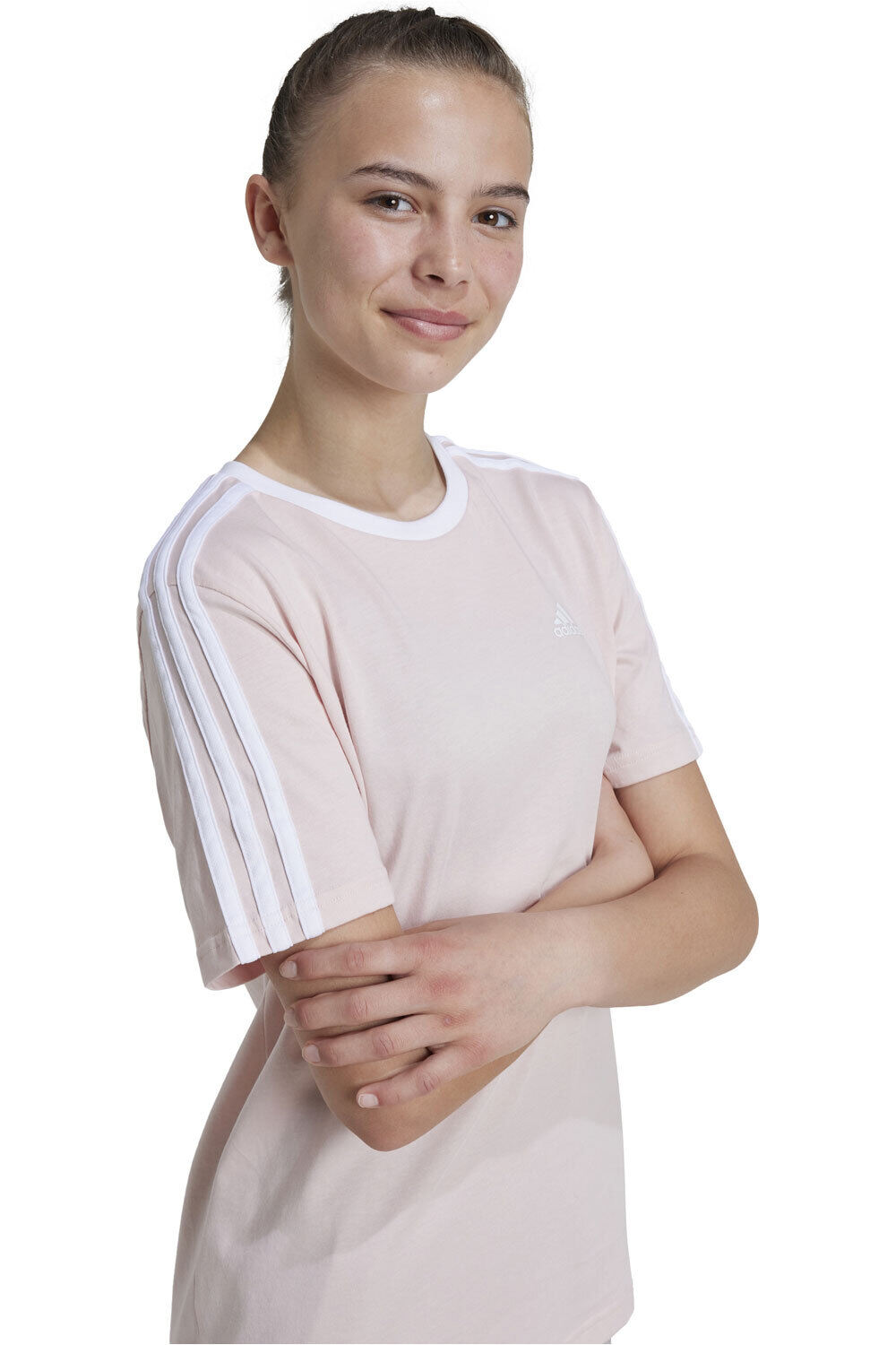 adidas 3 STRIPES Camiseta Manga Corta Niña