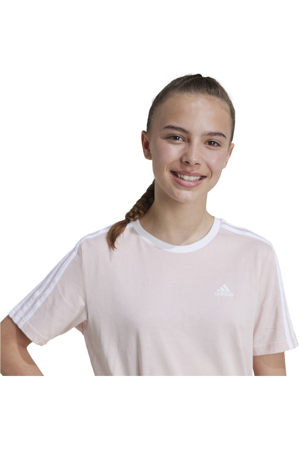 adidas 3 STRIPES Camiseta Manga Corta Niña