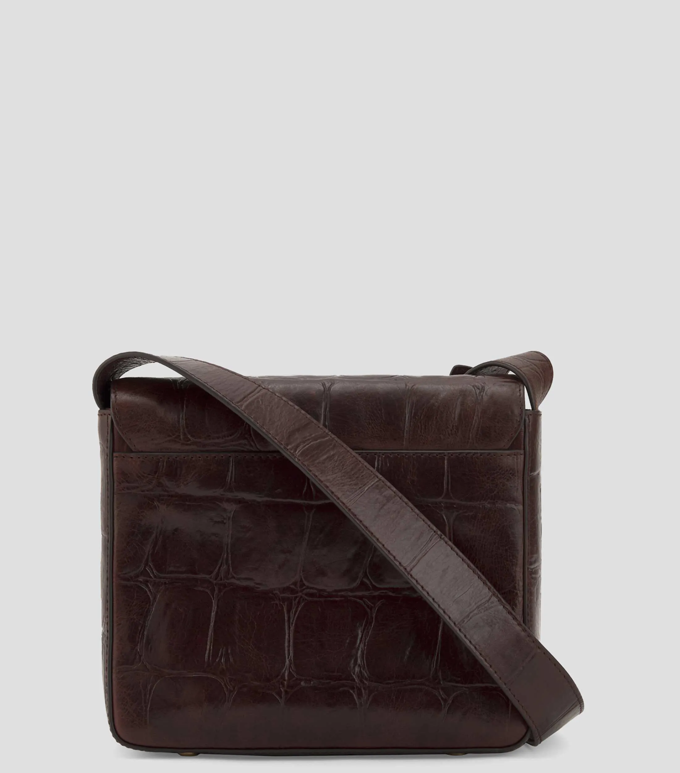 Adolfo Dominguez Bolso Messenger en piel Mujer