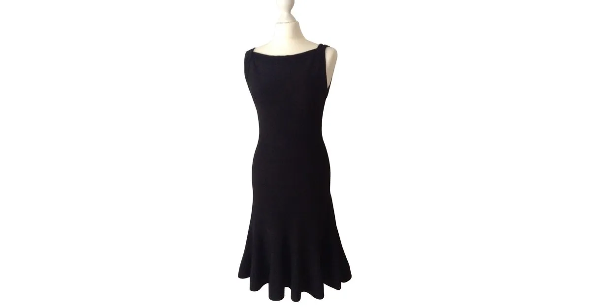 Alaïa Vestidos Negro 