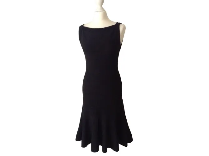 Alaïa Vestidos Negro 
