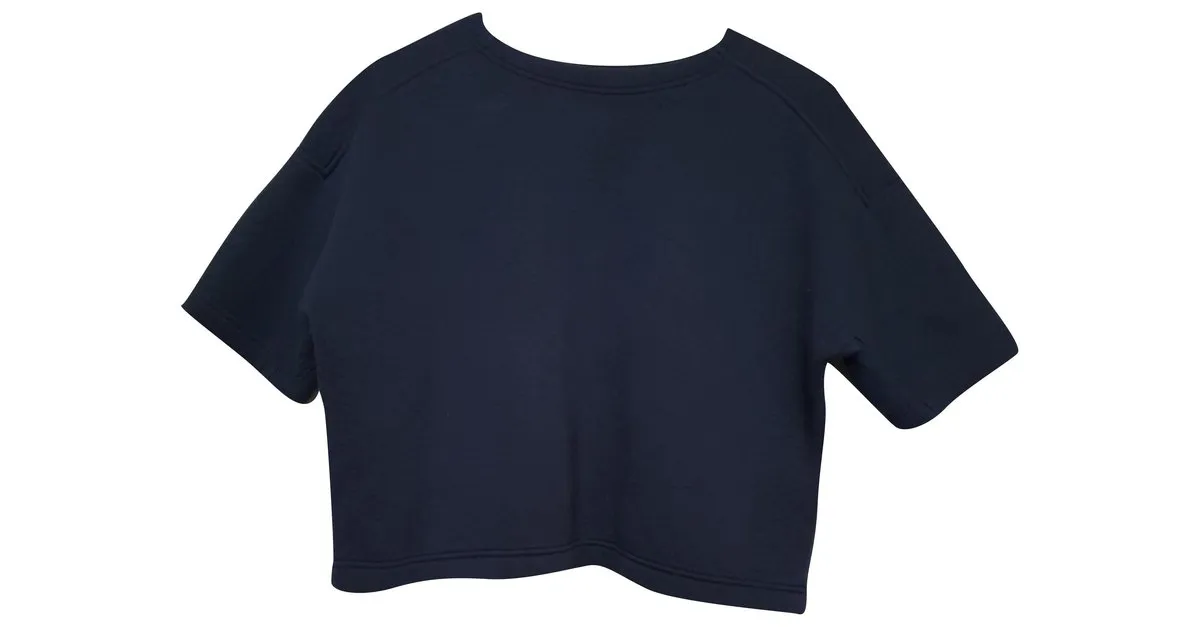 Alexander Wang Tops Azul marino 