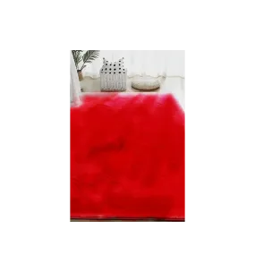 alfombra de pelo zafir - rojo