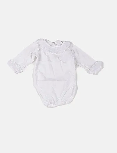 Ancar Body blanco detalle cuelllo