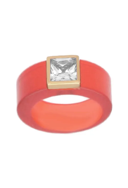 ANILLO RESINA Y ORO AMARILLO CON CIRCONITA 093_XC114R
