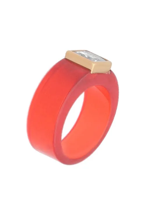 ANILLO RESINA Y ORO AMARILLO CON CIRCONITA 093_XC114R