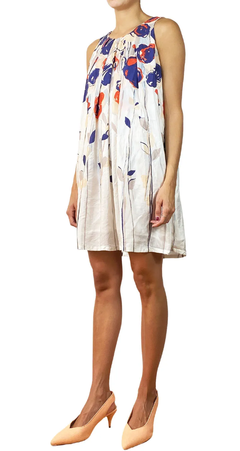 ANTHROPOLOGIE Vestido Floral Seda