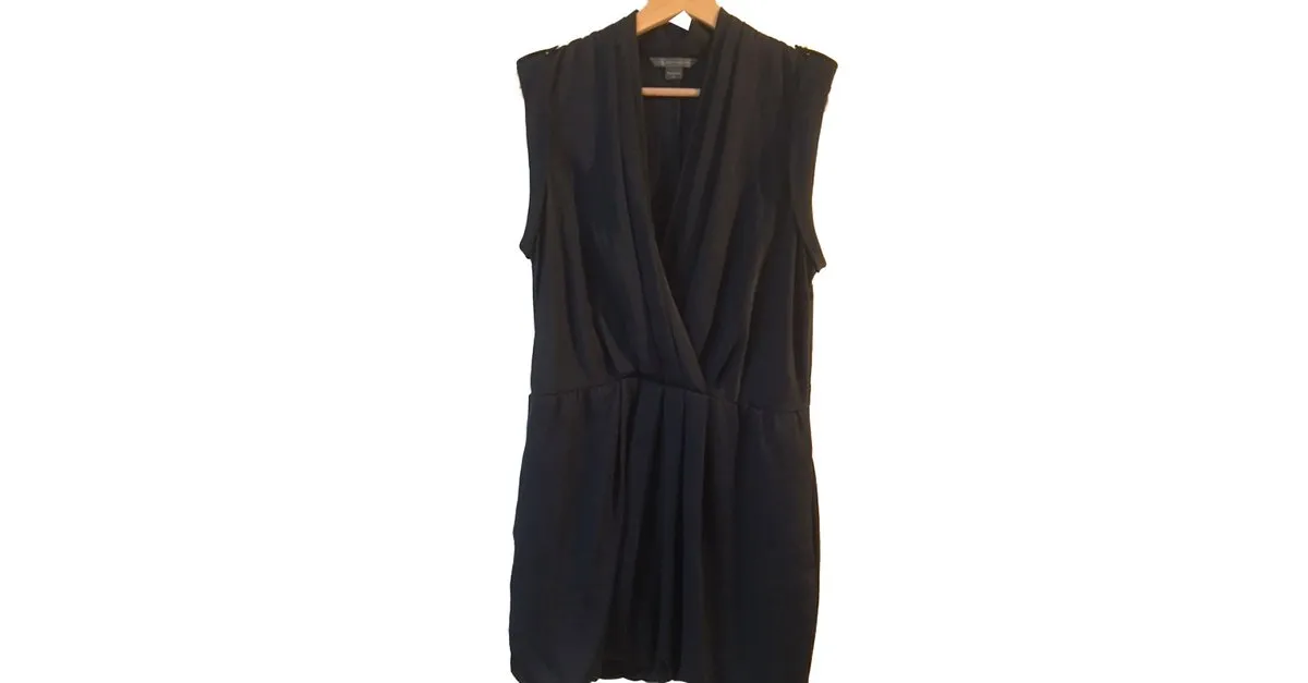 Armani Exchange Vestido Azul marino 