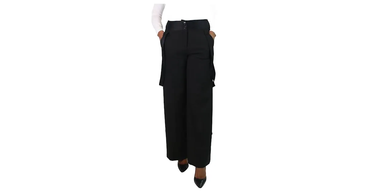 AUTRE MARQUE MONO NEGRO DE PERNERA ANCHA  TALLA UK 12 
