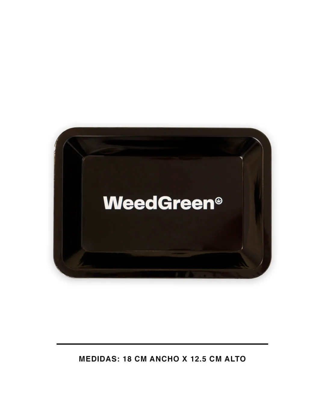 Bandeja weedgreen negro