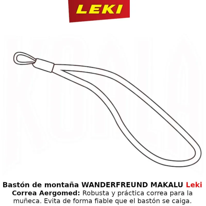 Bastón de montaña WANDERFREUND MAKALU Leki