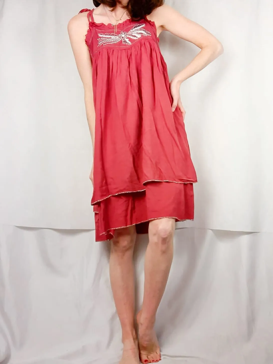BEABEA VESTIDO BUREOS TIRANTES T.S/M
