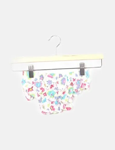 Bebe lindo Cubrepañales blanco estampado floral