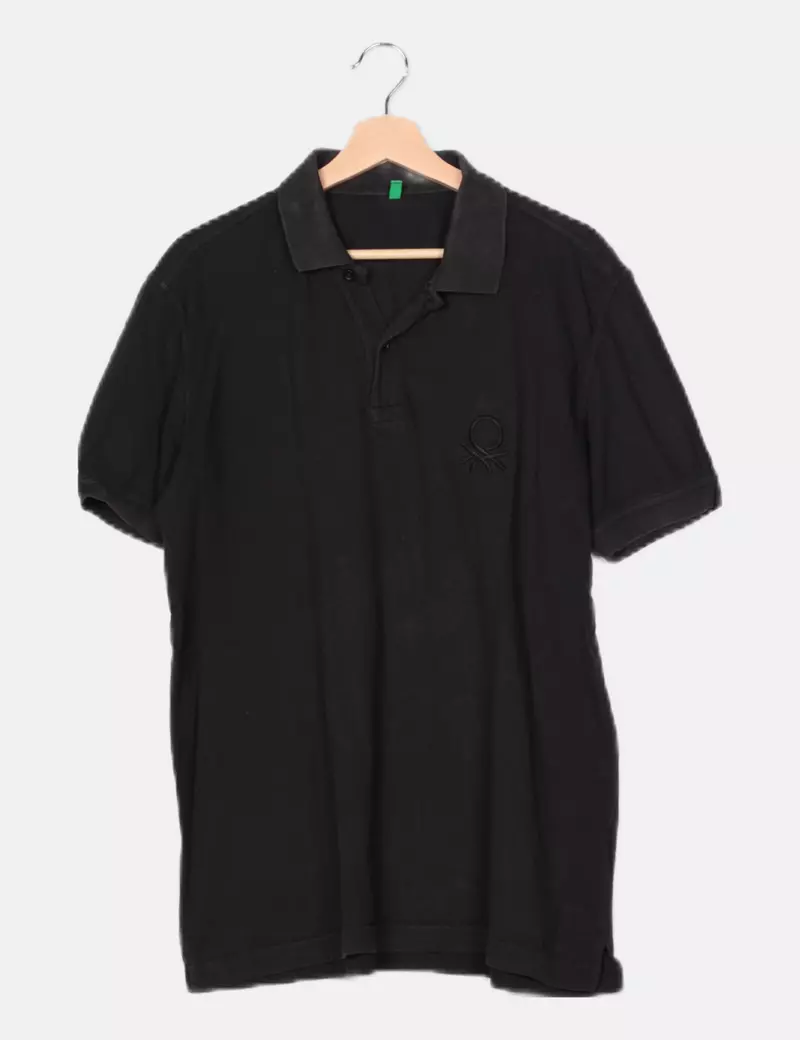Benetton Polo detalle bordado