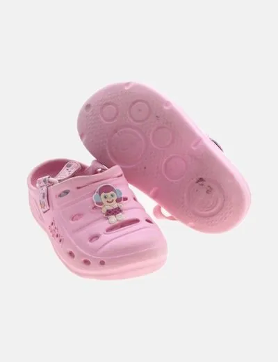 Beppi Chancla con goma rosa