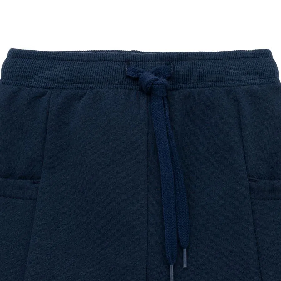 Bermuda con bolsillos laterales y jareta