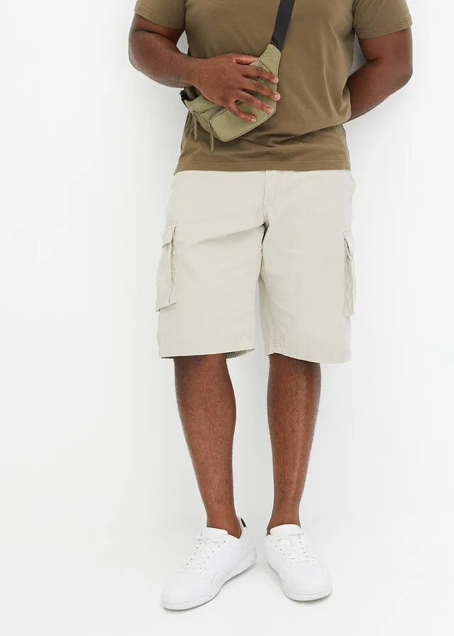 Bermudas de estilo cargo y corte holgado Azul marino
