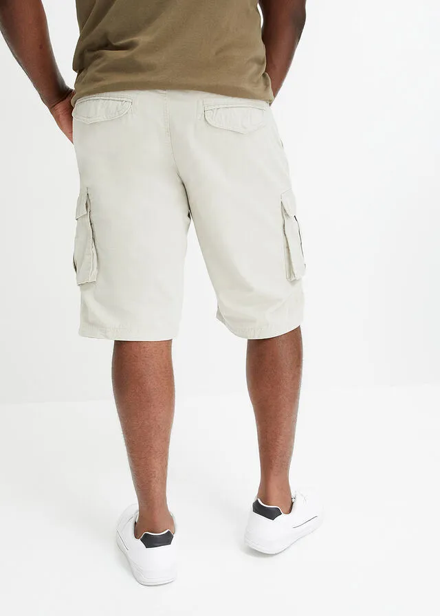Bermudas de estilo cargo y corte holgado Azul marino