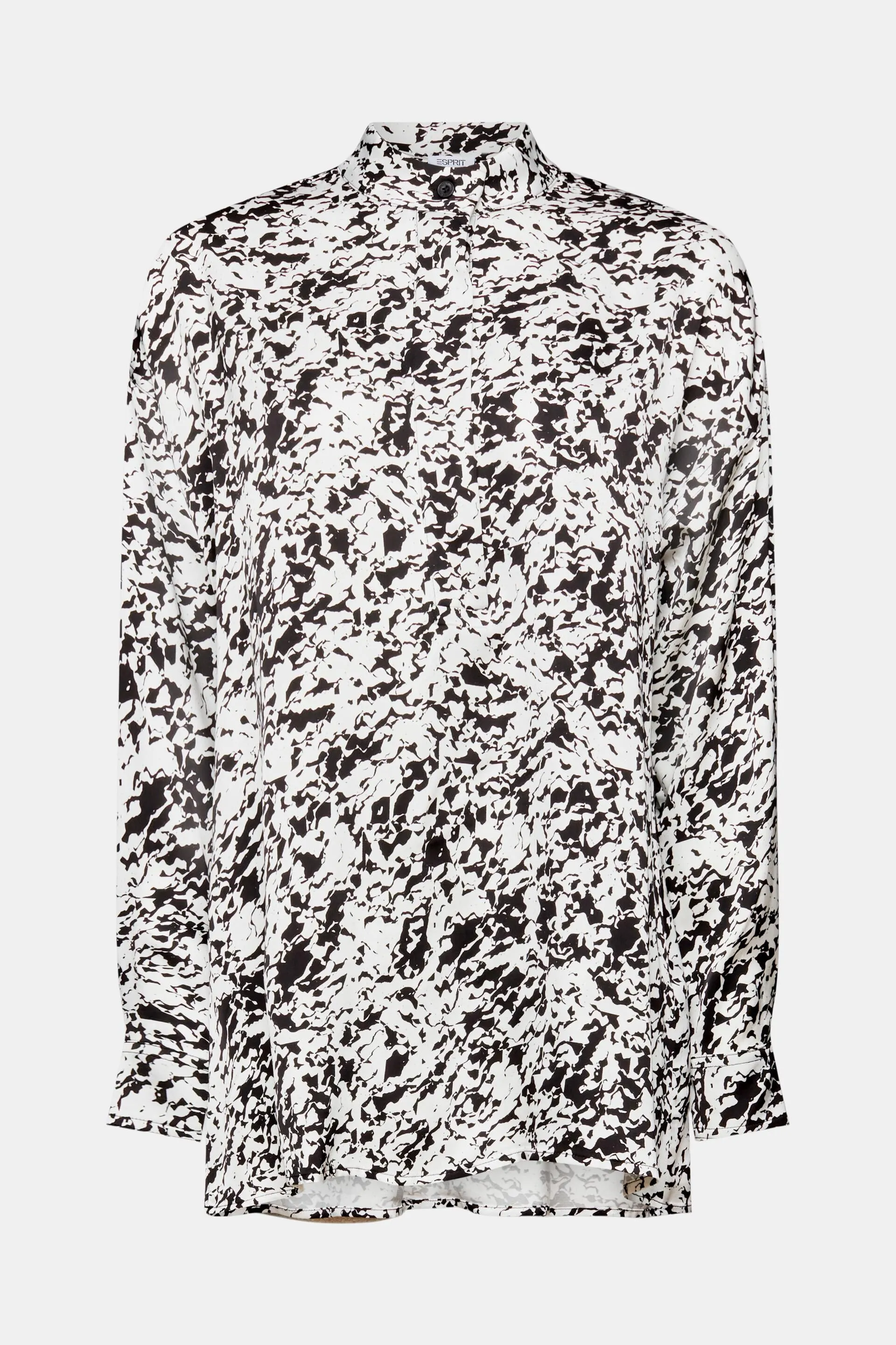 Blusa de satén con estampado