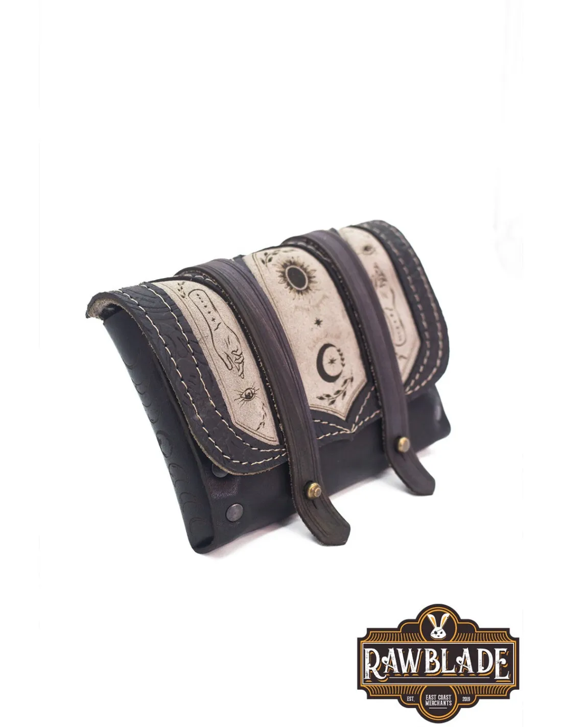 BOLSA Y BARAJA DEL TAROT DEL ENCANTAMIENTO  NEGRA