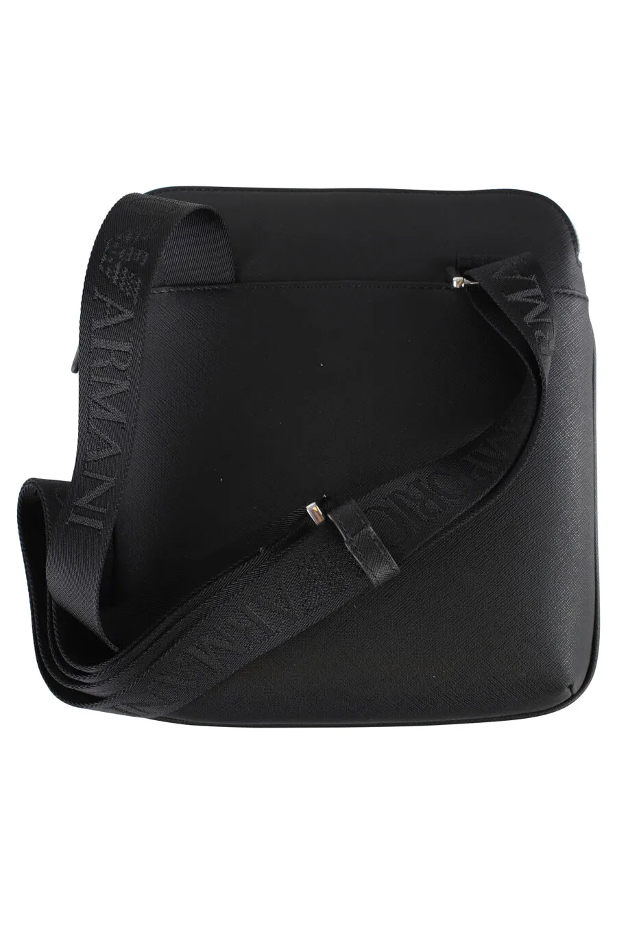 Bolso bandolera negro con logo águila