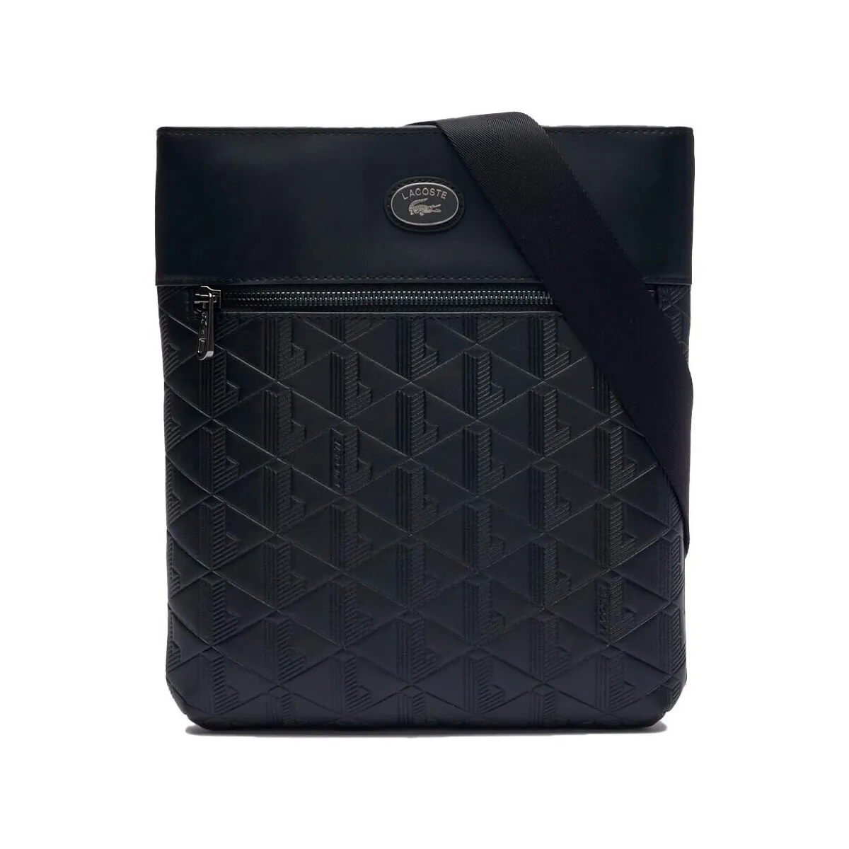  BOLSO CON ESTAMPADO EN RELIEVE Y LOGO