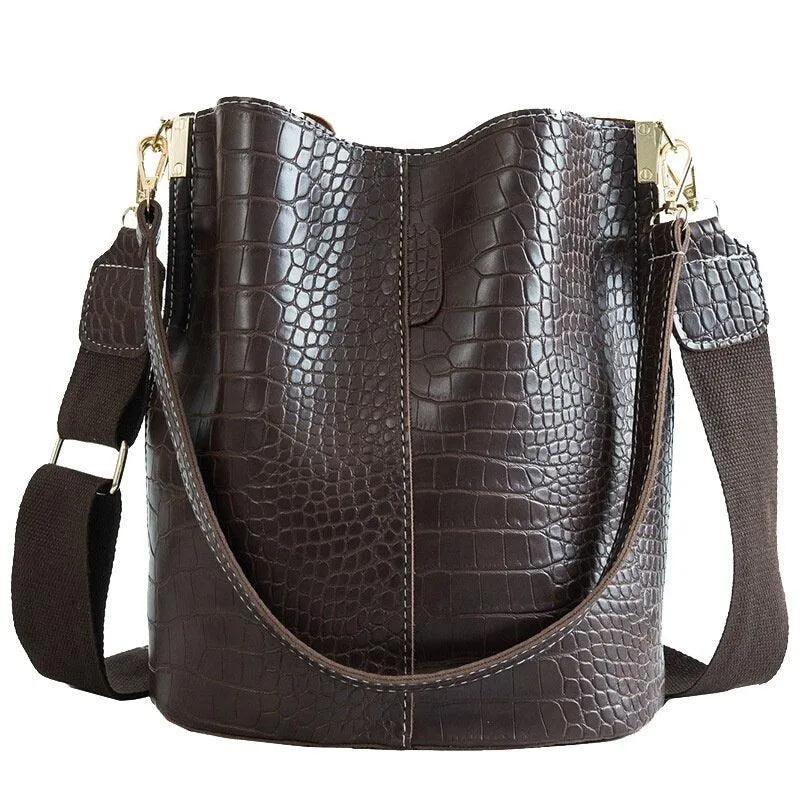 Bolso tipo cubo con un solo hombro