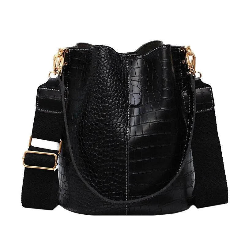 Bolso tipo cubo con un solo hombro