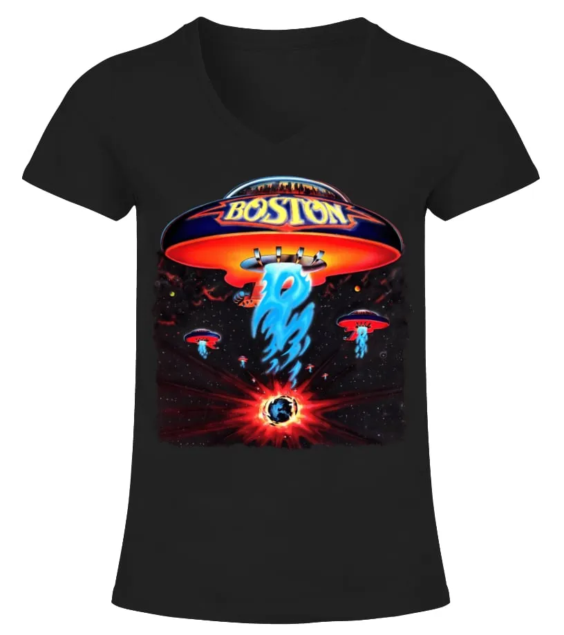Boston BK (6) Camiseta cuello pico Mujer