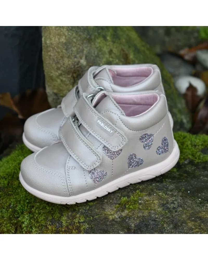 Botas bebé rosa PABLOSKY STEPEASY 001932 primeros pasos