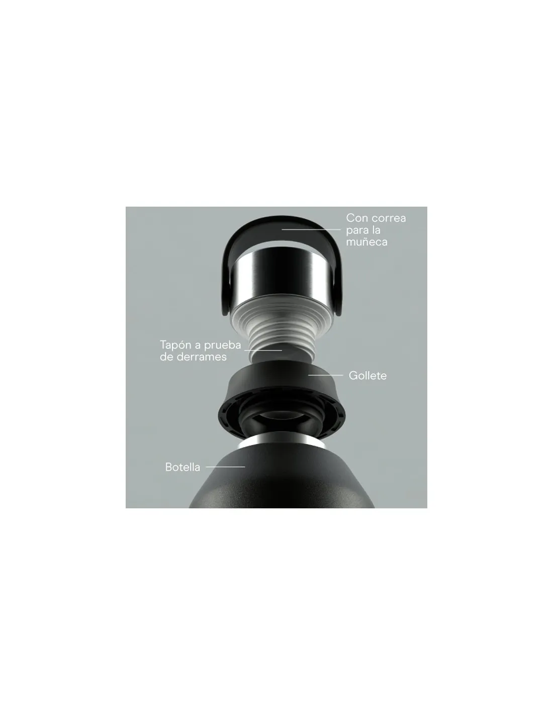 BOTELLA CHILLY'S SERIE 2   500ml