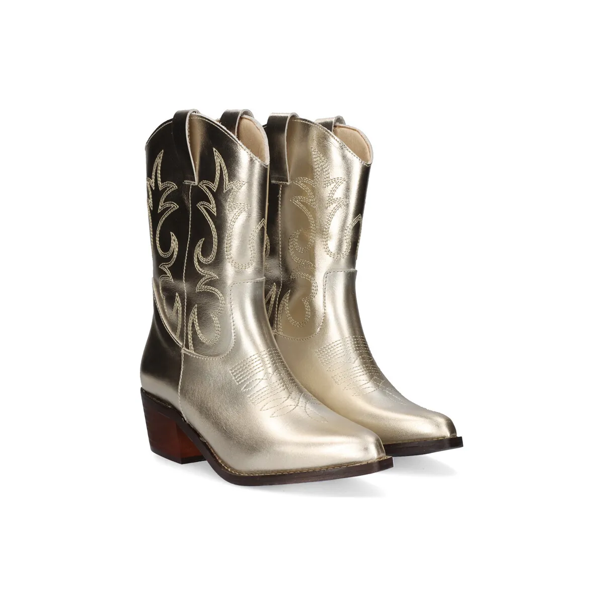 BOTIN EXÉ ESTILO COWBOY INDIANA100 GOLD