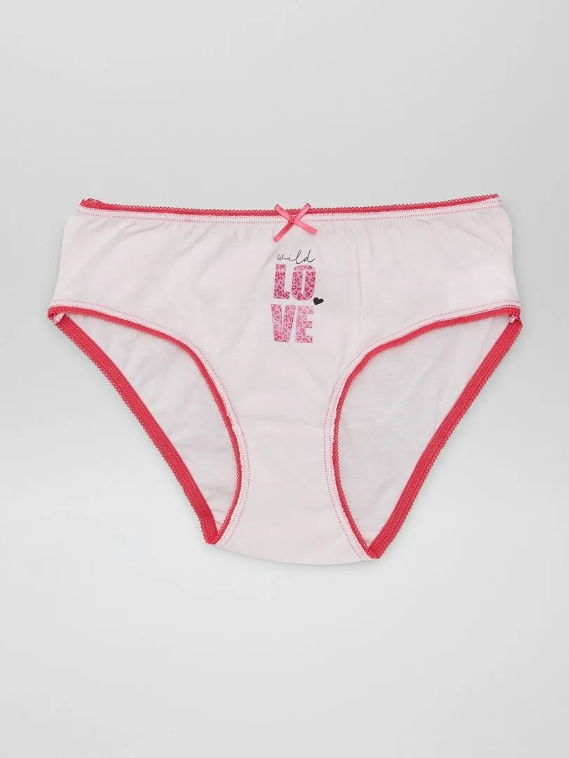 BRAGUITAS DE FANTASíA  ROSA