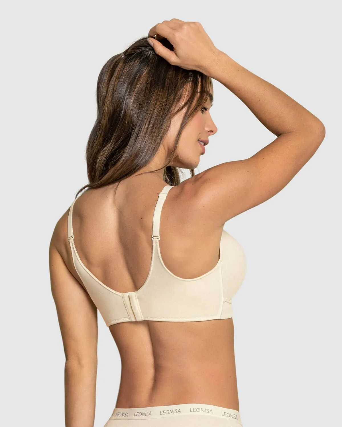 Brasier tipo top con abrochadura en espalda