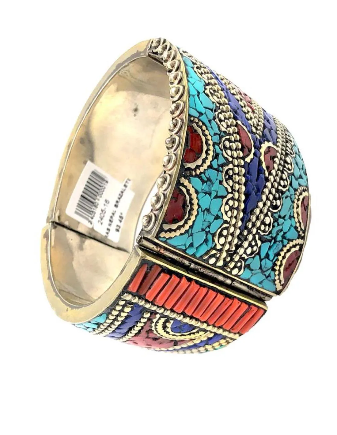 BRAZALETES PLATA PARA MUJER JOYAS ANTIGUAS ARTE TRADICIONAL DE NEPAL