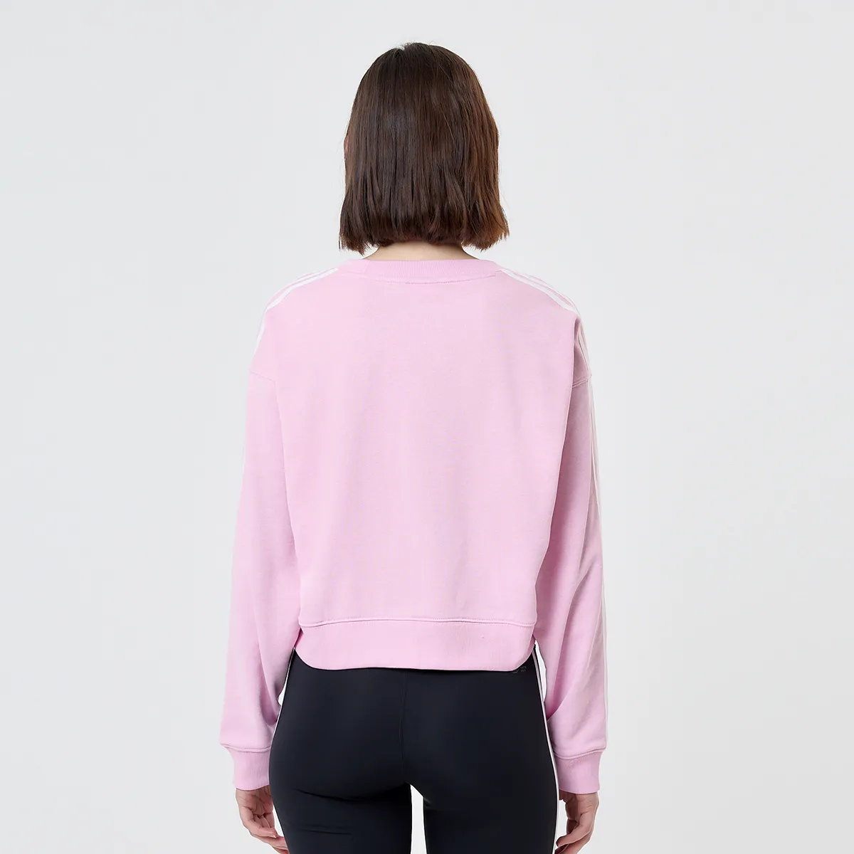 Buzo adidas 3 Tiras Crew Mujer