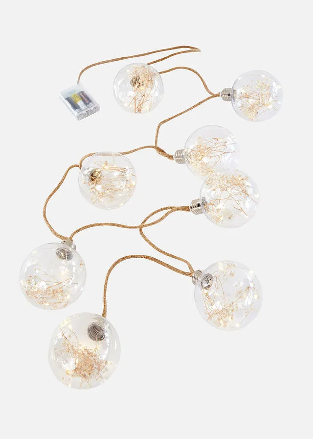 CADENAS DE LUCES LED TRANSPARENTECRUDO