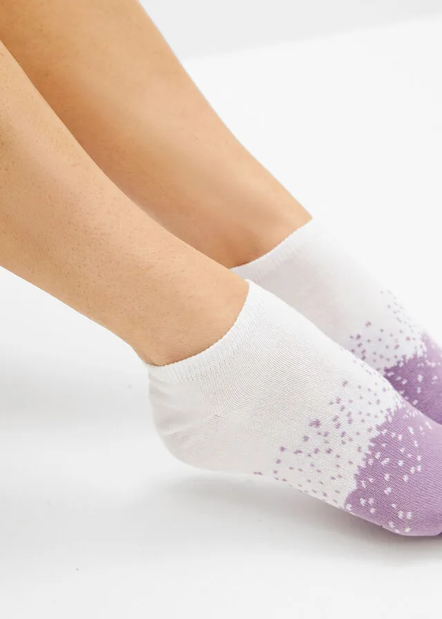 Calcetines deportivos (10 pares) con algodón orgánico Blanco en tonos pastel
