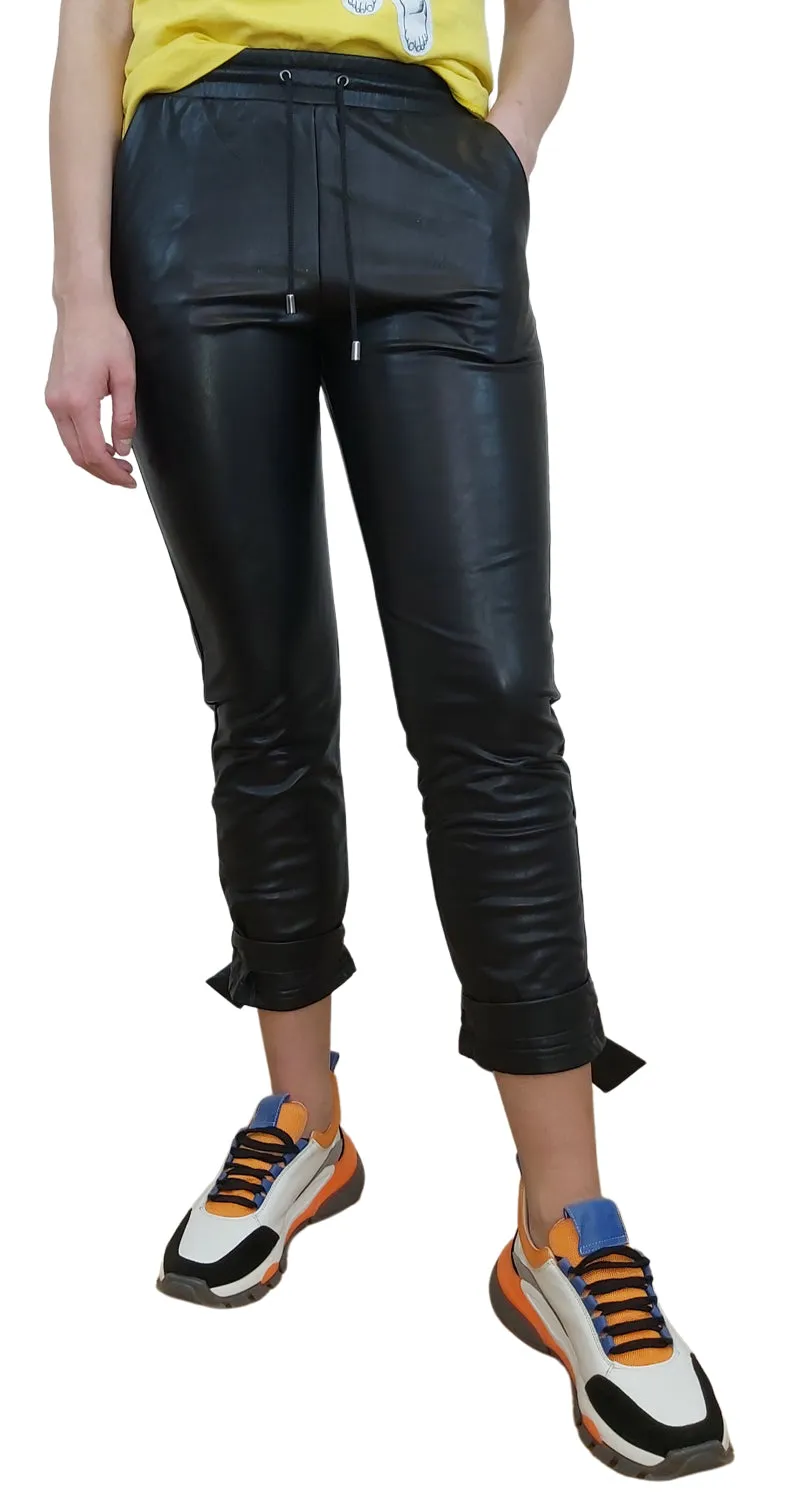 CALZEDONIA Jogger Cuero Negro