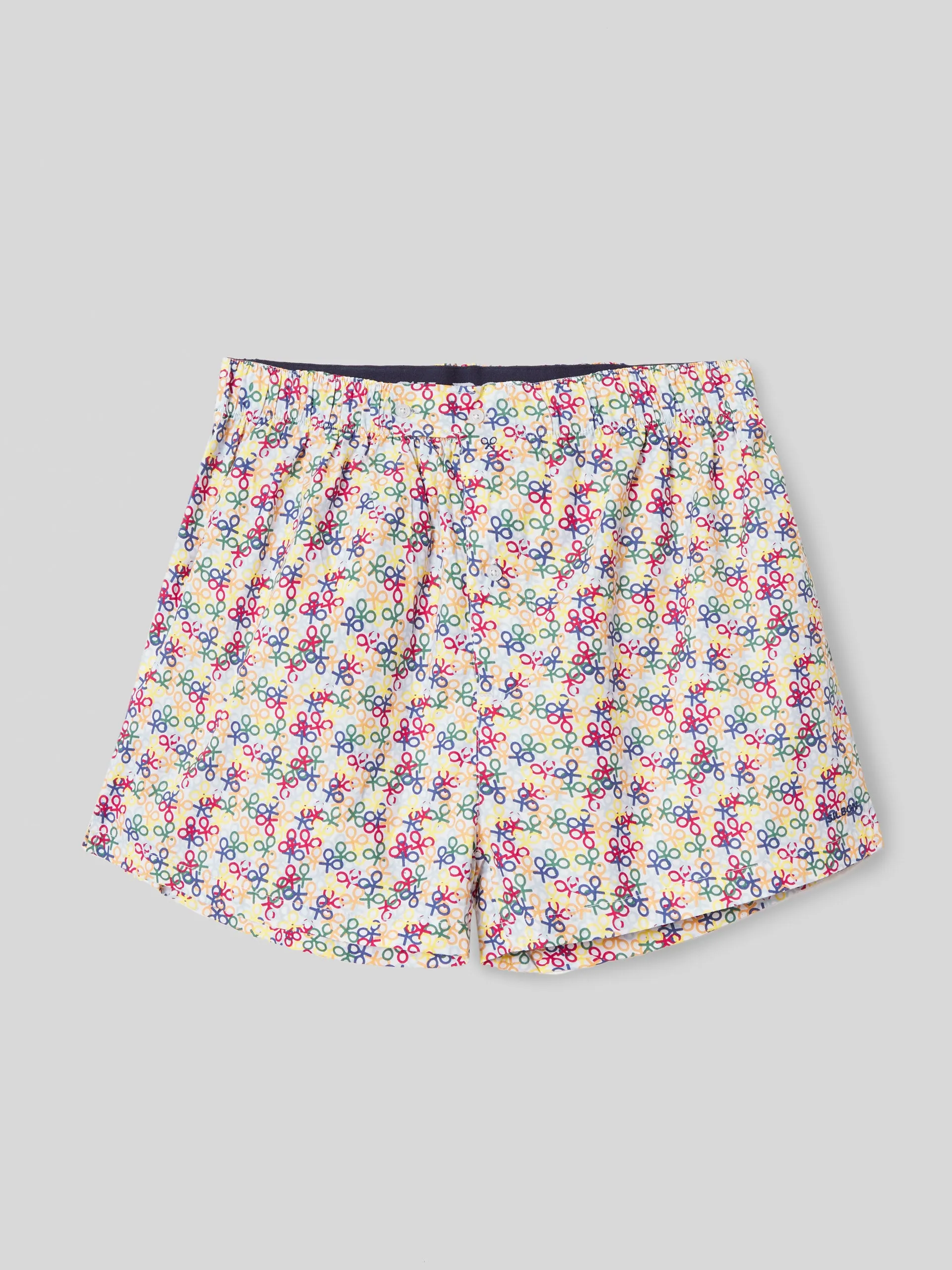 Calzoncillo silbon raquetas multicolor