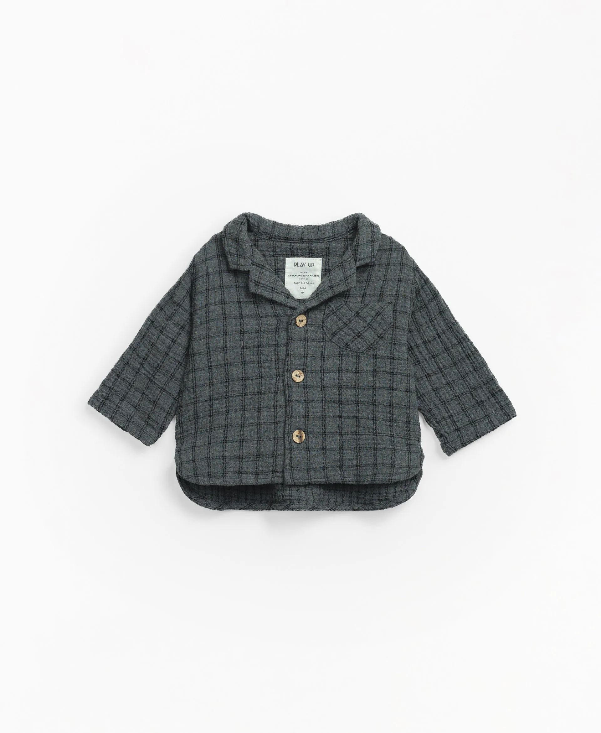 Camisa con estampado ajedrez | Mother Lúcia