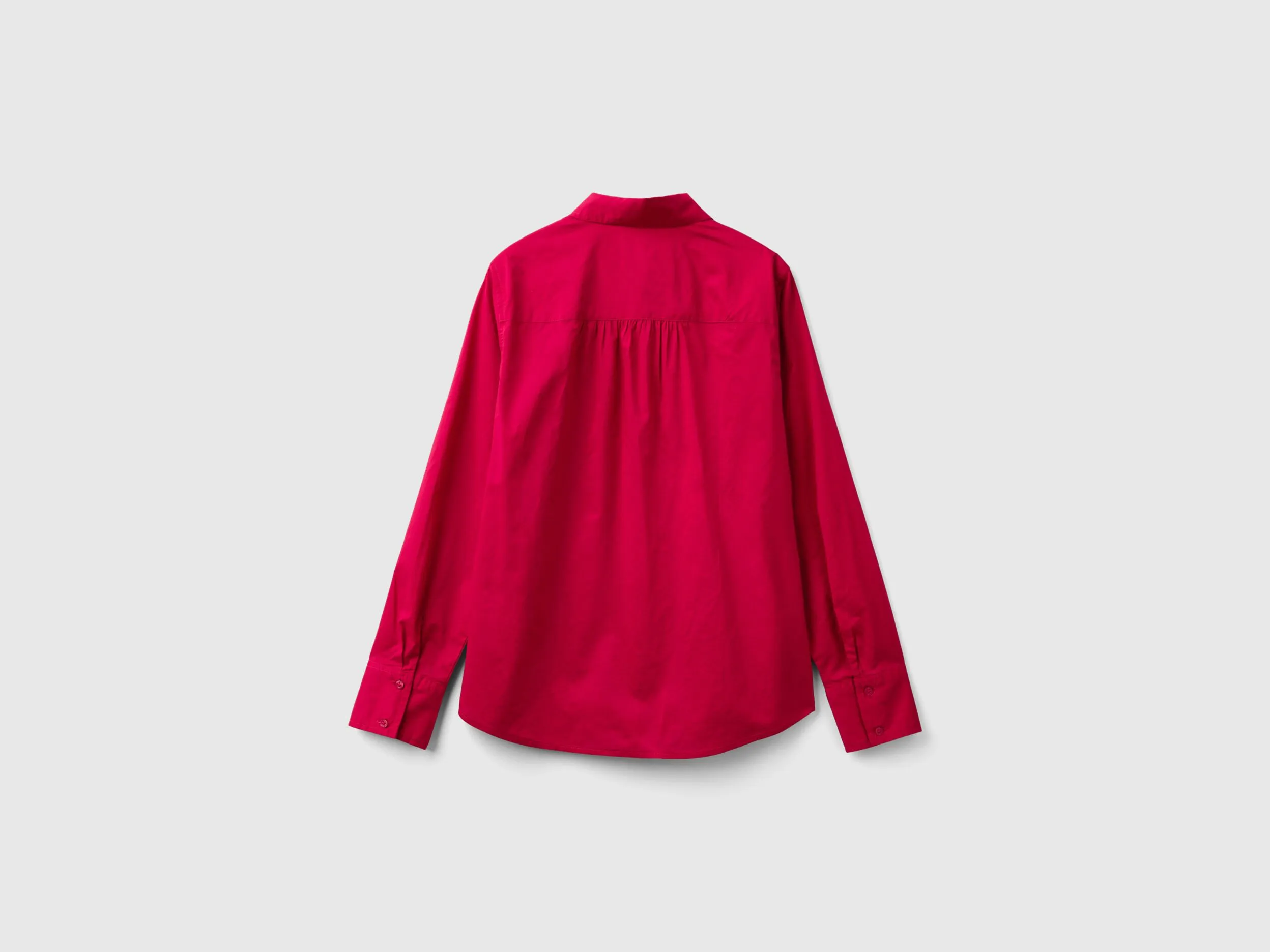Camisa regular fit de algodón ligero