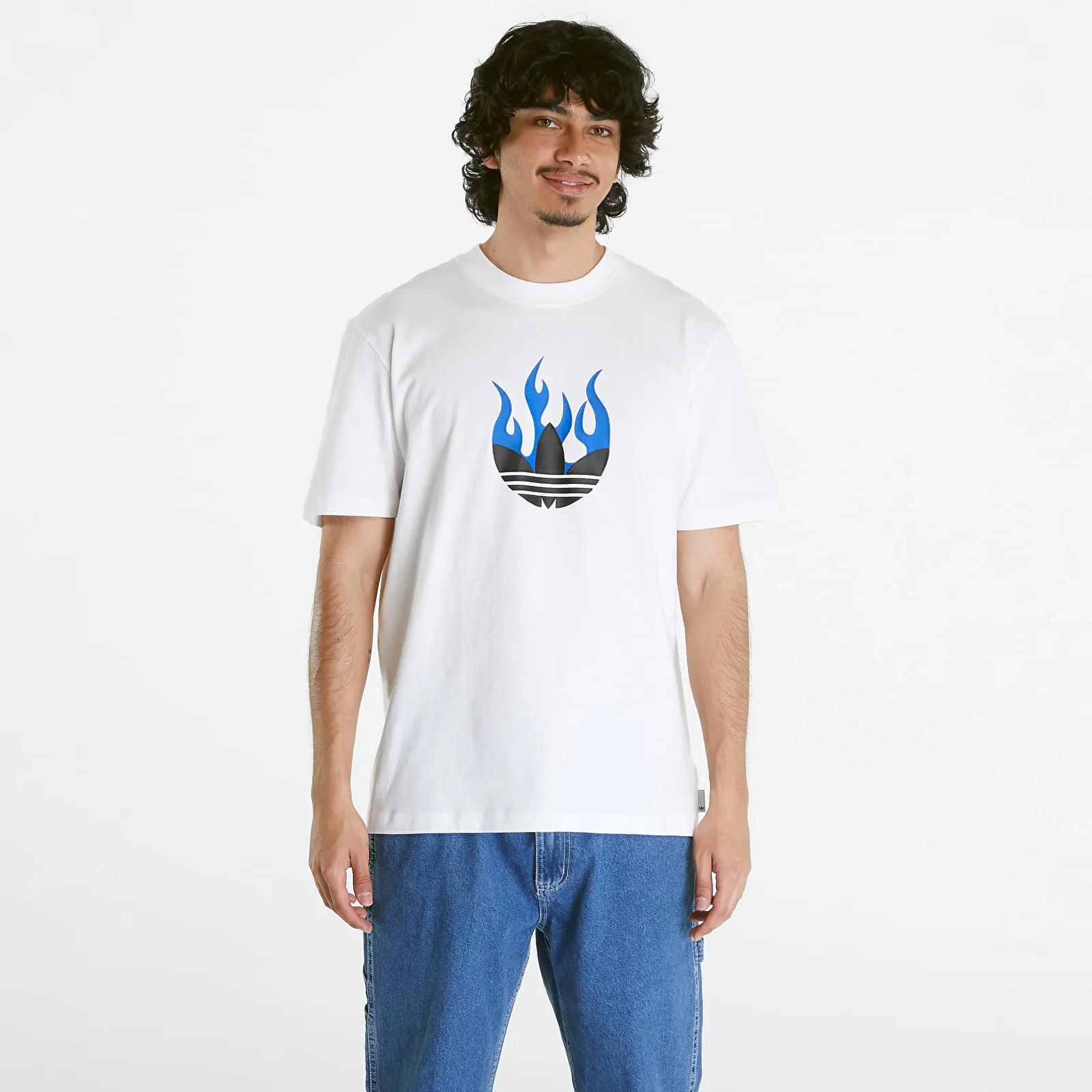 Camiseta adidas Flames Logo Tee